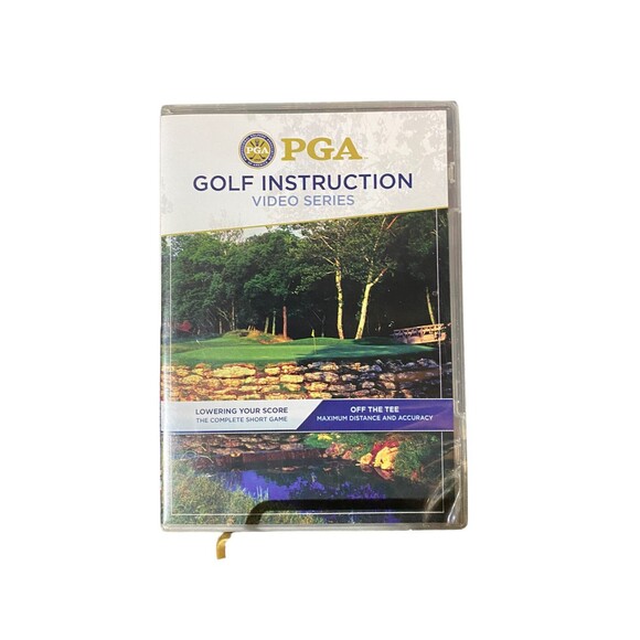 PGA Golf Instruction Video Series DVD: Lowering Your Score & Off The Tee - Picture 1 of 3